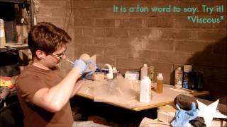 Bondo Alternative 2: Epoxy Resin & Baby Powder. Part 2 Of The 2 Part Expanding Foam & Pepakura
