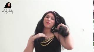 under giantess lady's boots