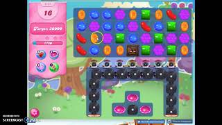 Candy Crush Level 1757 Audio Talkthrough, 1 Star 0 Boosters
