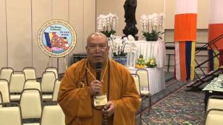 Phỏng Vấn H T Thích Bổn Đạt   H.T Thích Quảng Ba tại Đạo Tràng Khóa Tu Bặc Mỹ Lần Thứ
