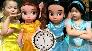 КУКЛЫ ?ВОЛШЕБСТВО В ПОЛНОЧЬ ПРИНЦЕССЫ ДИСНЕЯ ПРЕВРАЩЕНИЕ МУЛЬТИК ДЛЯ ДЕТЕЙ