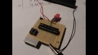 Мой первый проект на avr(ATTINY13)