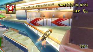 [MKW American Record] Coconut Mall - 00:44.968 - ☆Sïlνεr