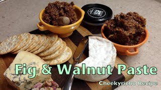 Fig & Walnut Paste cheekyricho thermochef  tutorial