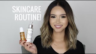 Current Skincare Routine! (Acne & Dry) All-Natural/Organic/Cruelty-Free | TERI MIYAHIRA