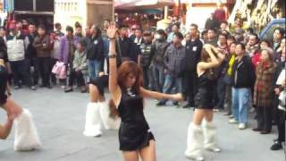大甲 鎮瀾宮 迎接 翡翠媽祖 遶境回駕(冠昇車業&新台傳播)辣妹勁舞團1