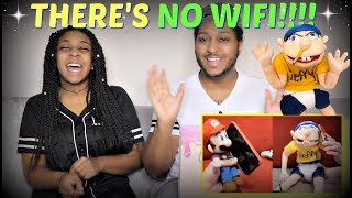 SML Movie: "Jeffy's Wifi Problem!" REACTION!!!
