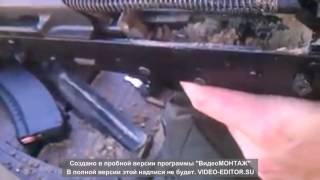 Безотказный АК-74! Испытание песком!!!