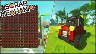 IMPRIMANTA 3D CREEAZA MASINI! | Scrap Mechanic
