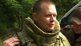 За это Лукашенко наградил его медалью! // Сапёр в одиночку обезвредил машину со снарядами