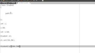 Constructor Destructor in C++