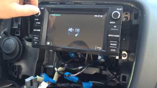 Установка магнитолы 2din Mitsubishi Outlander 3 часть 3