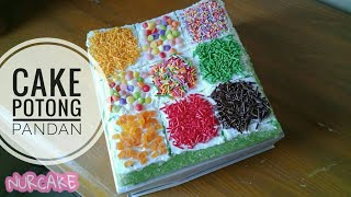 Bolu Kukus Pandan - Cake Potong Pandan Mudah