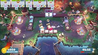 Overcooked 2 Campfire Level 2-3 2player score:1604 4star LCH