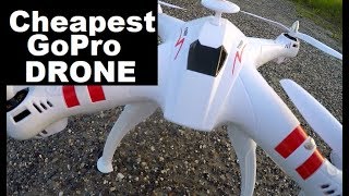 Cheapest Brushless GoPro Drone Bayangtoys X16 1ST FLIGHT TES & Review