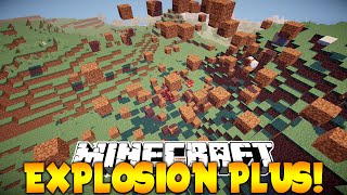 Minecraft Plugin: EXPLOSION PLUS! (Insanely Realistic)