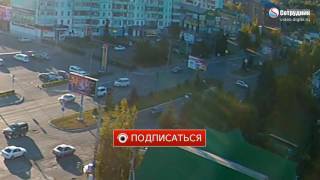 Не справился с управлением. ДТП Бийск по ул. Коммунарской 11.09.2016