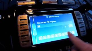 Navigations-DVD auswerfen Ford/Blaupunkt NX