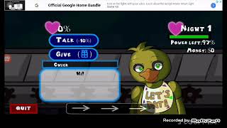 Five nights of love prt 5 chica and mangle eat us!!