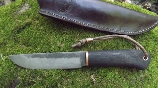 Viking knife (burning handle) /Нож Викинг (Обжиг рукояти)