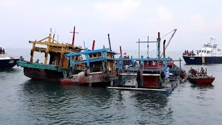 3 Kapal Nelayan Asing, Ditenggelamkan..!! - NET YOGYA