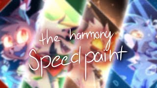 [Ibis Paint X] The Harmony // OC's Speedpaint [READ THE PINNED COMMENT]
