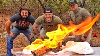 Можно ли убить неубиваемый револьвер? Пытка Colt Python! | Разрушительное ранчо 