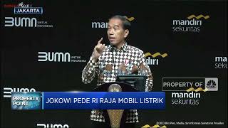 Jokowi Pede RI Raja Mobil Listrik
