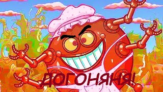 КРОША ПОЙМАЛА ЖЕЛЕЗНАЯ НЯНЯ! ДОГОНЯНЯ! Смешарики! #Догоняня