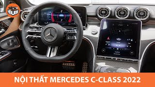NỘI THẤT Mercedes C Class 2022 đẹp như S Class