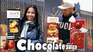 ALEX E MAGALI PROVANDO OS MELHORES CHOCOLATES DA SUÍÇA [alex luba] #chocolate