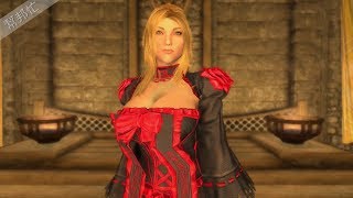 Skyrim SE 上古卷軸V：重製版 MOD 服裝 149.Blade and Soul Luolita 劍靈 UNPBO身形