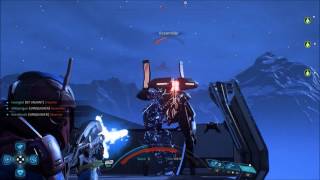 Mass Effect Andromeda Female Human Soldier Gameplay