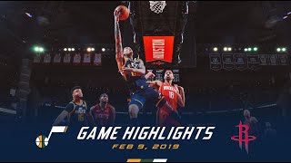 Highlights: Jazz 114 | Rockets 113