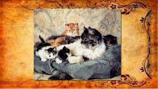 Художник Henriette Ronner Knip. Картины с кошками