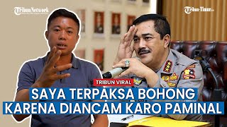 Ismail Bolong Minta Maaf ke Kabareskrim: Saya Diancam dalam Tekanan oleh Paminal Mabes