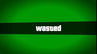 Download Скачать Wasted Green screen GTA 5 [Для мувиков монтажа]