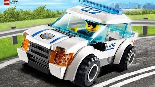 lego police police car - cartoon about Lego - лего полиция полицейская машина - мультик про лего
