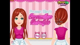 Frozen Elsa's Coronation Hairstyle (Коронация Холодное сердце: Эльза) - прохождение игры