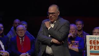Robin Fransman at Kick-off FNV Offensief