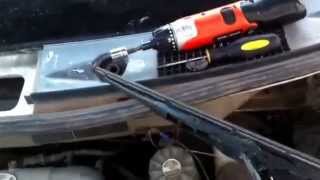 Reparación del mecanismo limpiaparabrisas del Hyundai atos 8/19