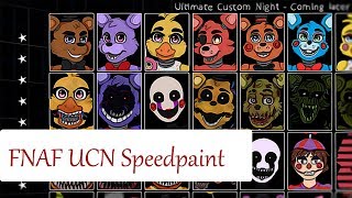 FNAF UCN | Halloween Speedpaint   (READ DESCRIPTION!)