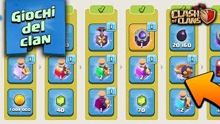 RITIRO I PREMI DEI GIOCHI DEL CLAN!! - Clash Of Clans ITA