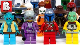 Every Lego Star Wars Bounty Hunter Ever Made!!! + Rare Original Greedo | Collection Review