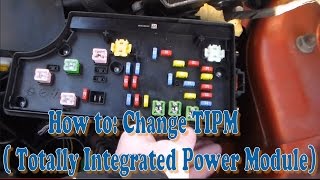 How to: Change TIPM ( Totally Integrated Power Module) Part #1
