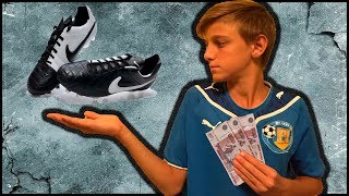 ХАЛЯВНЫЕ БУТСЫ И ДЕНЬГИ ПОДПИСЧИКАМ | БУТСЫ NIKE TIEMPO GENIO