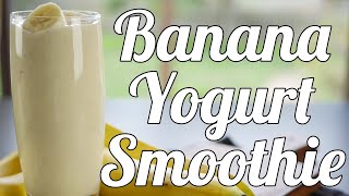 Tasty Banana Curd Shake