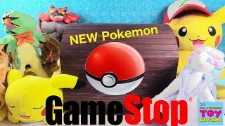 Pokemon Training Center GameStop Toys Figures Plush Cards Haul Unboxing | PSToyReviews