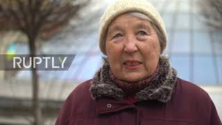 Ukraine: Kiev residents celebrate "Unity Day" at Independence Square