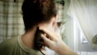 How to trim neck hair